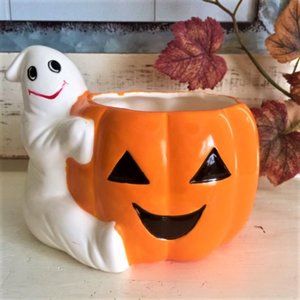 Vintage 1960's Nancy Pew Halloween Planter/Bowl